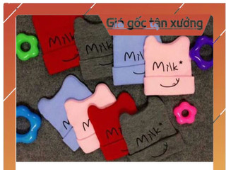 Mũ len mèo Milk kute