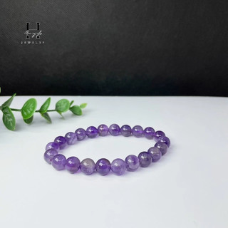 Vòng tay phong thuỷ đá thạch anh tím tự nhiên HANMYNGHE