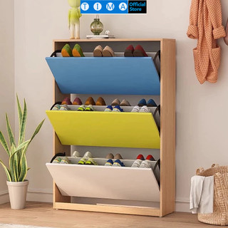 Tủ kệ giày thông minh 3 cánh lật phong cách trẻ trung năng động , thương hiệu TIMA - TM720