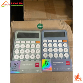 Máy tính 12 số Deli EM124