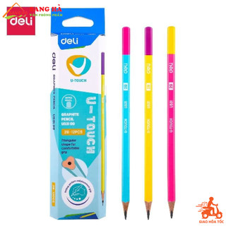 (Hộp 12 cây) Bút chì 2B DELI EU53100