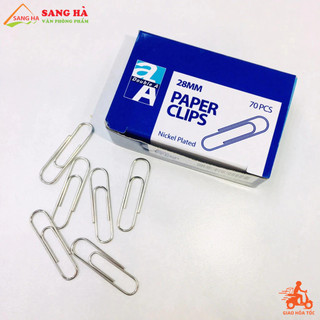 Kẹp giấy đầu tròn Double A 28mm