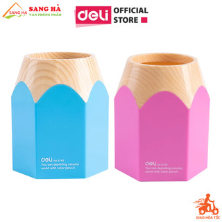 Cốc cắm bút deli - e9145