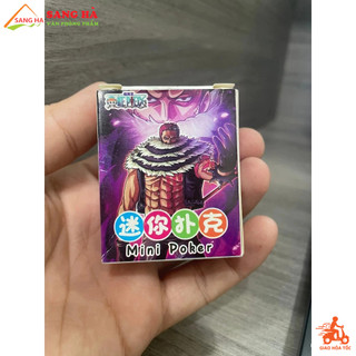 Bộ bài Tây Mini anime One piece nhiều mẫu 54 ảnh khác nhau