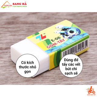 Gôm tẩy xóa chì thiên long e-06