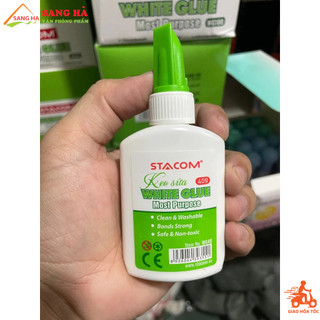 Keo sữa trắng 40g stacom wg40