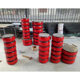 Trống gỗ kèm 2  dùi đường kính 20cm