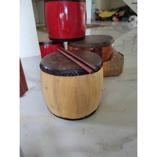 Trống đế trống cúng hàng đẹp kèm dùi