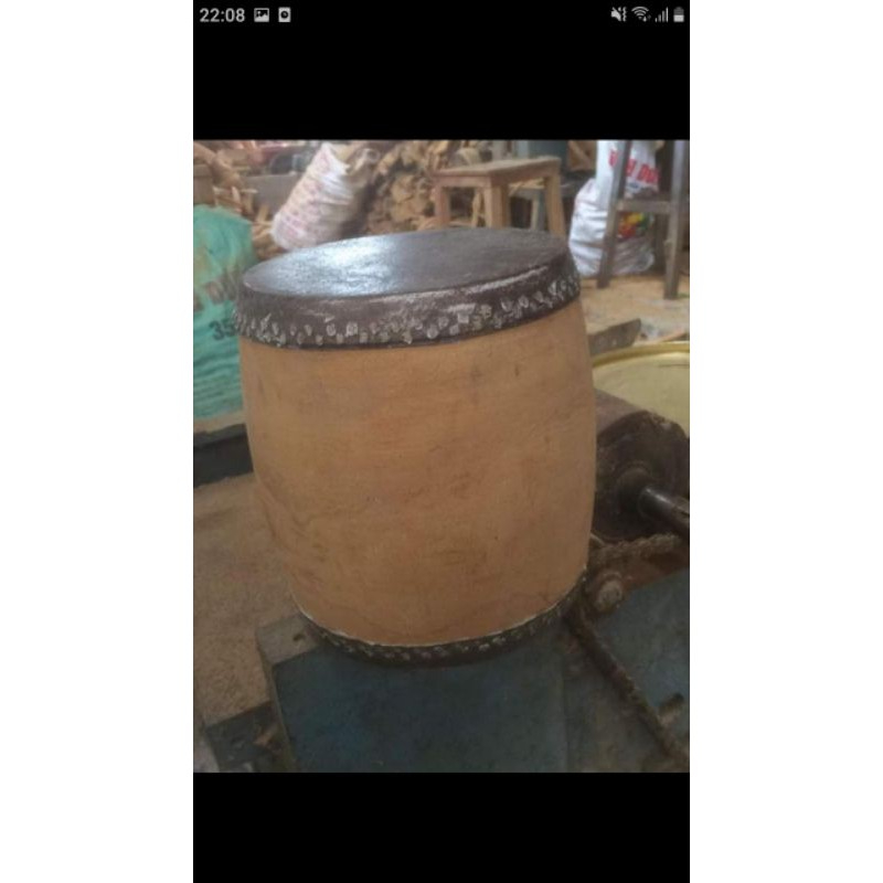 trống cúng cao 18cm