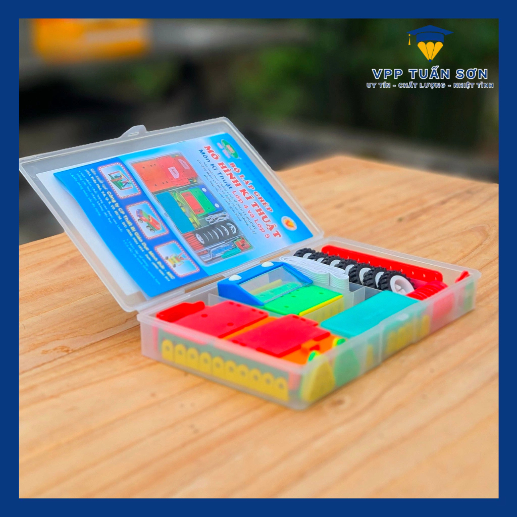 Bộ Lắp Ghép Kỹ Thuật Lớp 4 Và Lớp 5 Nhiều Chi Tiết