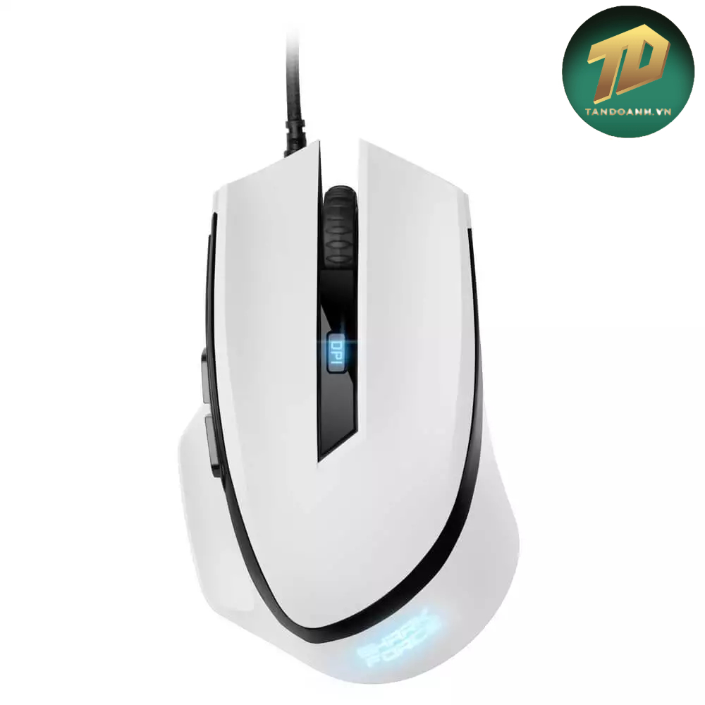Chuột Sharkoon Shark Force White – Gaming Optical Mouse