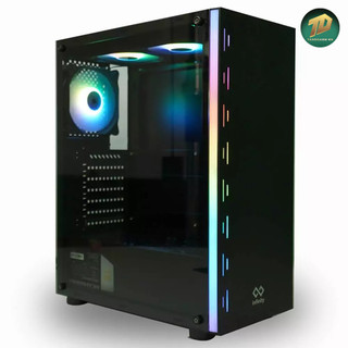 Case máy tính Infinity Eclipse – Tempered Glass Case
