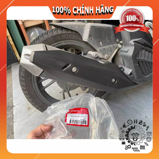 Pát pô vario 125/150, click 2018 - 2023 chính hãng honda, ốp pô vỉ pô vario 125 150