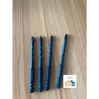 Mũi khoan đa năng 6mm 4 cạnh đầu lục giác