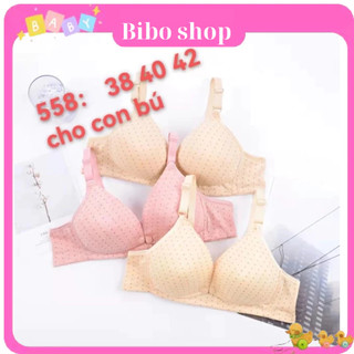 Áo lót cho con bú cúc bấm tiện lợi chấm