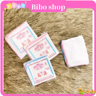 Gói 10chiếc/ khăn sữa 2lớp/3lớp/4 lớp kiba
