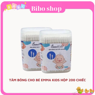 Tăm Bông Đa Năng Baby Lõi Giấy Hộp 200 Que
