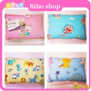 Gối vuông Tâm An. Gối bông mềm bé sơ sinh (22*32cm)