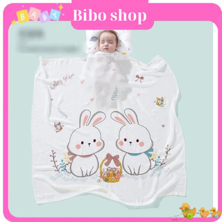 Chăn Sợi Tre Lụa siêu mềm mát cho bé mùa hè thu (1m1 x 1m2)