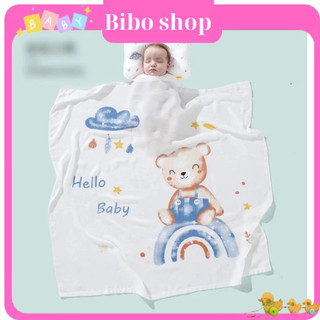 Chăn Sợi Tre Lụa siêu mềm mát cho bé mùa hè thu (1m1 x 1m2)