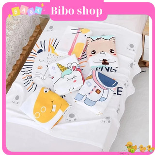 Chăn Sợi Tre Lụa siêu mềm mát cho bé mùa hè thu (1m1 x 1m2)