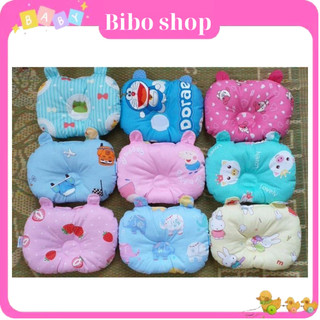 Gối lõm bông mềm sơ sinh. Gối Lụa Xuất Hàn