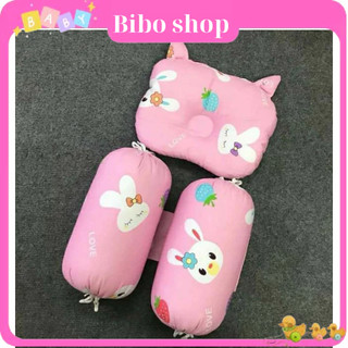 Bộ chặn kèm gối bông cho bé chất lụa cotton