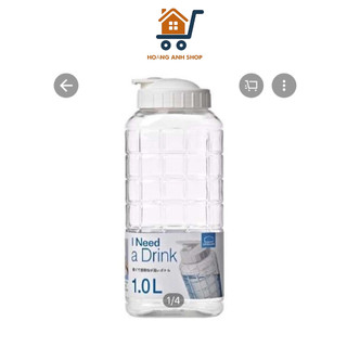 Bình Đựng Nước Lock&Lock Jug 1L HAP810, Nhưa PP Cao Cấp,Độ Bền Cao, An Toàn Cho Sức Khỏe