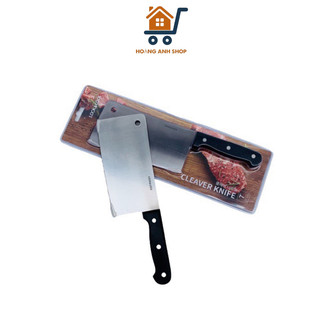 Dao bản to thép không gỉ lock&lock ckk920 - đúc nguyên khối - dao chặt xương, chặt gà vịt, băm thịt