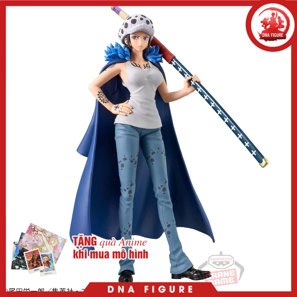[Hàng Sẵn] Mô hình One Piece DXF TRAFALGAR. LAW CHANGE ver.(Women law)