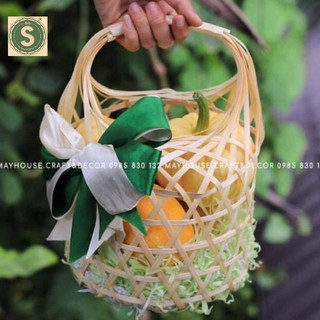 Giỏ Đựng Trái Cây, Quà tết, Đựng Quà Biếu, Hoa Quả Mẫu 17