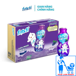 [CHÍNH HÃNG] Sữa Chua Uống Dutch Lady Fristi Hương Nho Thùng 48 Lọ x 80ml