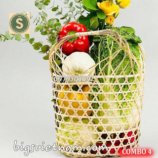 Giỏ Đựng Quà Tết 2021 Thân Thiện Môi Trường G18