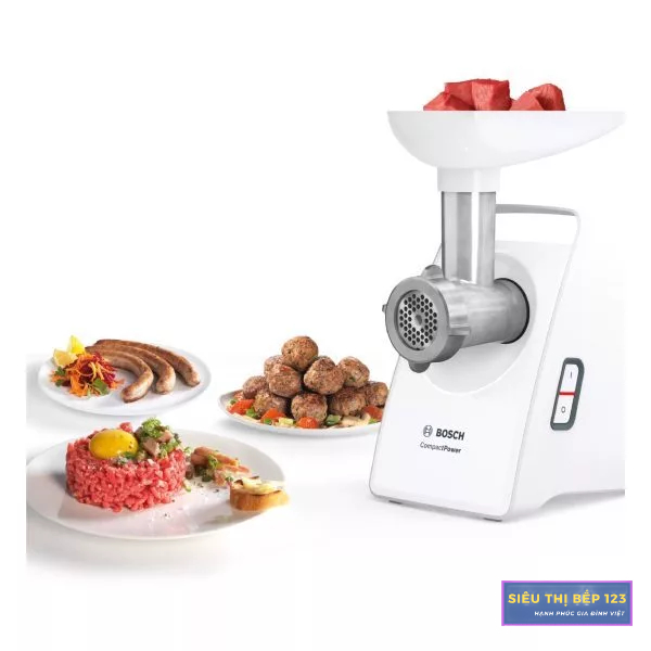 Máy Xay Thịt Bosch MFW3520W 500W nhập khẩu chính hãng
