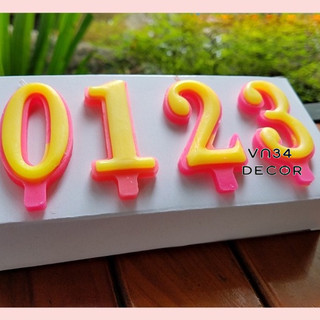 Hộp 20 cây Nến Số sinh nhật, đèn cầy sinh nhật