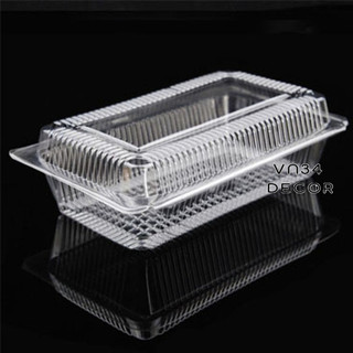 [Hộp H04] Lốc 100 hộp nhựa H04, hộp nhựa đựng bánh