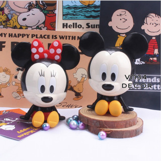 Bộ 2 chuột Mickey - Trang trí bánh kem, trang trí bánh Gato, trang trí bánh kem, trang trí bánh sinh nhật