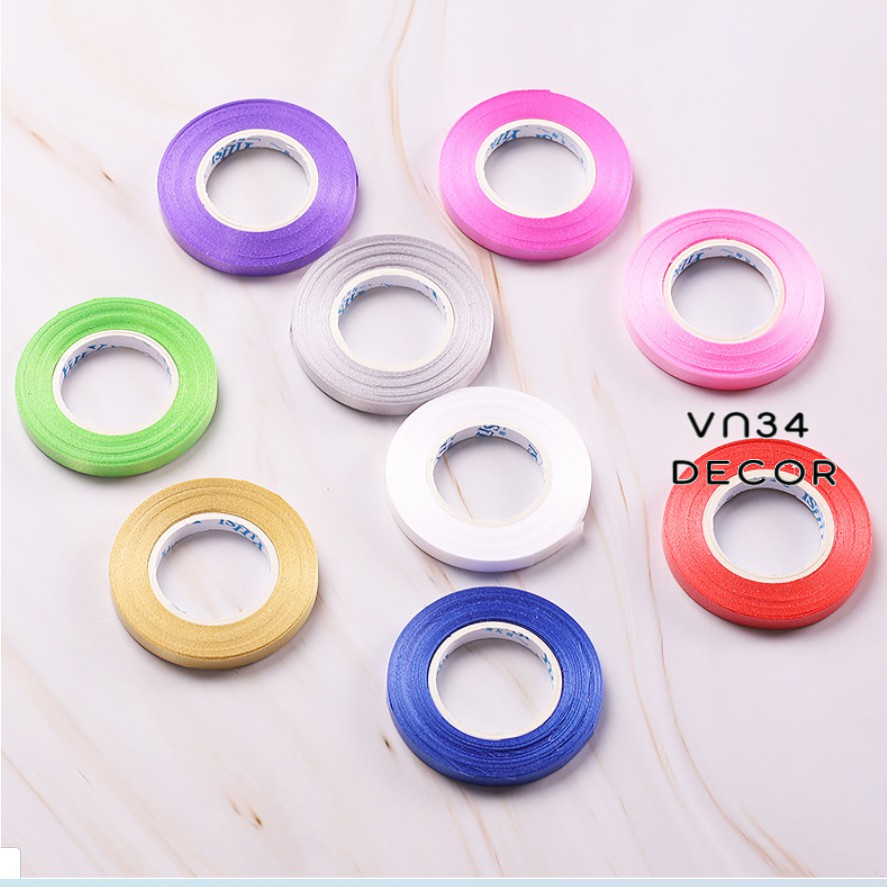 Ruy băng buộc bóng bay bản 5mm - 10M, phụ kiện sinh nhật