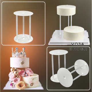 Giá Chồng Tầng bánh sinh nhật, phụ kiện trang trí bánh kem