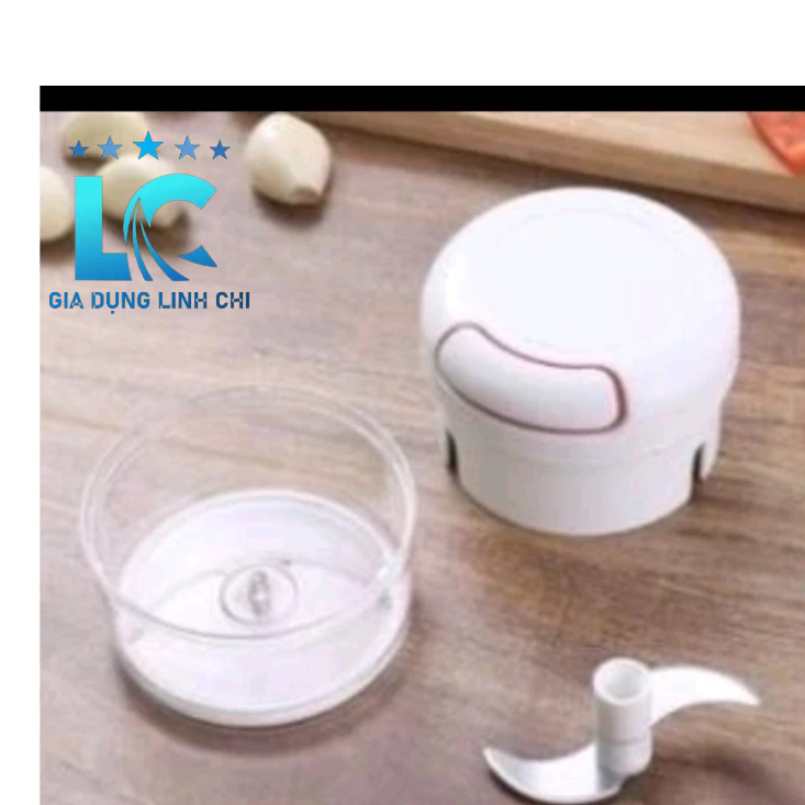 Máy xay tỏi ớt, cối xay thực phẩm bằng tay siêu tiện lợi tiếp kiệm.