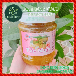 HSD: 05/10/2024 - Tắc Muối Sợi Ngọc Trân ( 1Kg Hủ ), Nguyên Liệu Pha Chế, Ăn Vặt, DING DING FOOD