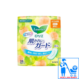 Băng Vệ Sinh Nhật Bản Laurier Không Cánh 20,5cm Gói 28 Miếng