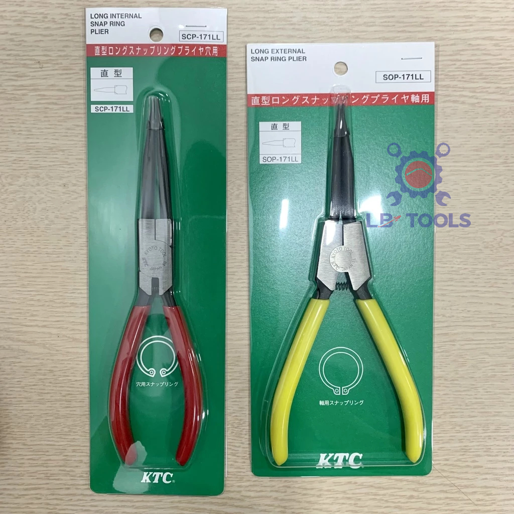 Kìm phanh mỏ dài KTC nhật SOP-171LL, SCP-171LL - Kìm mở phe dùng trong hãng Honda VN
