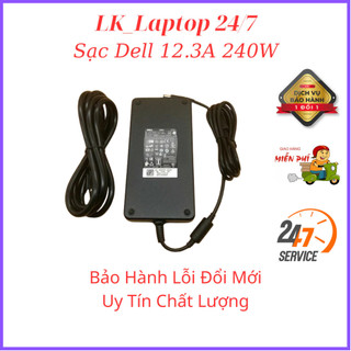 Sạc dell 240w 19.5v 12.3a 240w m4600 m4800 m6500 m6600 m6700 m6800 dell alienware m17x,,,