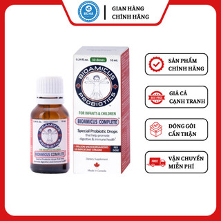 Men 10 chủng Bioamicus rối loạn tiêu hóa và tăng đề kháng