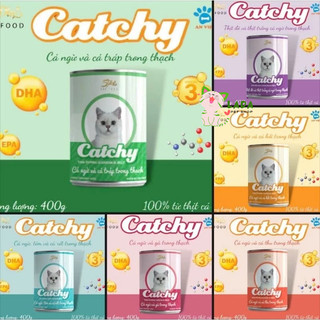 Pate Catchy cho mèo lon 400g