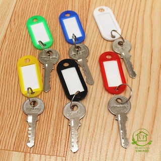 Thẻ ghi chú, đánh dấu chìa khóa thông minh - Móc khóa ghi nhớ, nametag đánh dấu vali, hành lý 88447