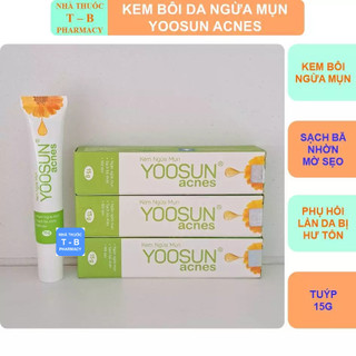 Kem ngừa mụn Yoosun Acnes hỗ trợ ngăn ngừa mụn, sạch bã nhờn, mờ sẹo - Tuýp 15g