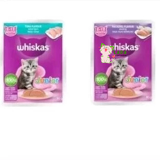 Combo 24 gói whiskas thức ăn cho mèo con mix vị