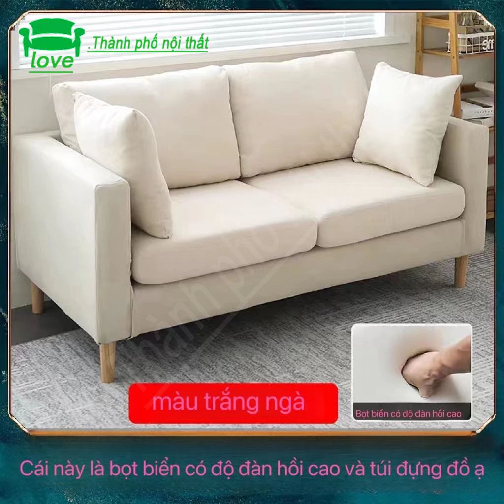 Căn hộ nhỏ đơn giản hiện đại sofa phòng khách cho thuê nhà phòng ngủ sofa có thể tháo rời và giặt được | BigBuy360 - bigbuy360.vn